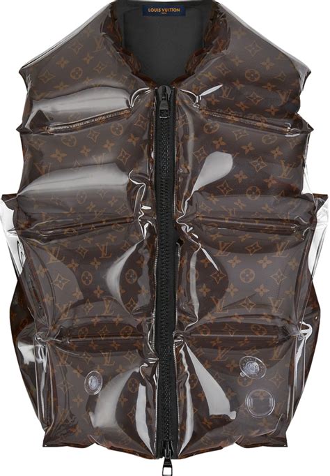 louis vuitton bubble vest|Louis Vuitton wardrobe jacket.